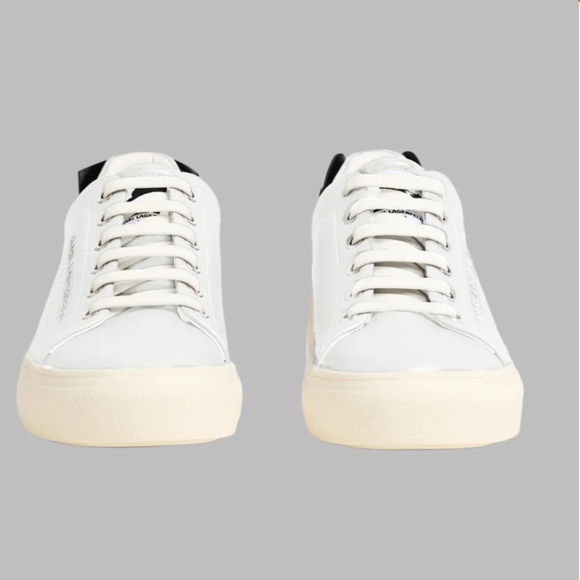 Karl Lagerfeld Classic White Sneakers for Men - Picture 7 of 11